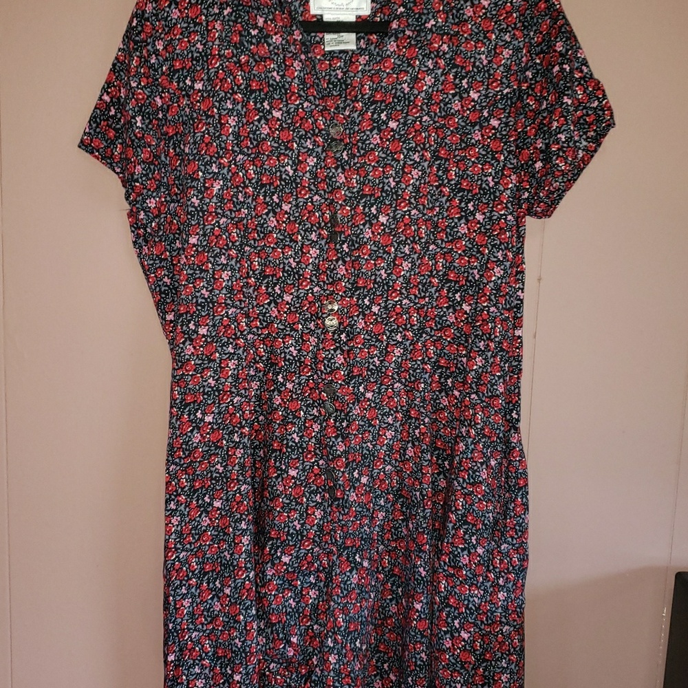 Vintage Lauren Brooke Plus Size Romper